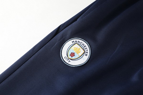 Survetement Foot Manchester City 2019 2020 Azul Blanc